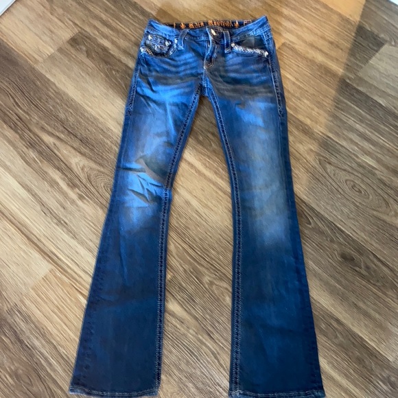 Rock Revival Denim - Rock revival boot cut jeans size 26 jazlyn style